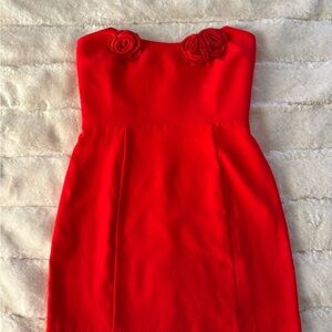 Amanda Uprichard Vibrant Red Dress